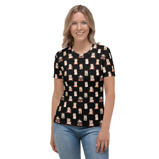 Women's Lucky Cat T-shirt/Pajama top