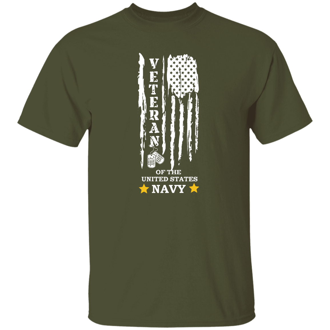 VETERAN of NAVY 5.3 oz. T-Shirt
