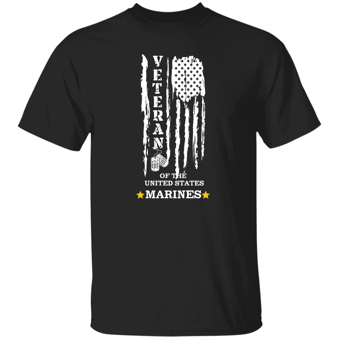 VETERAN of MARINES 5.3 oz. T-Shirt