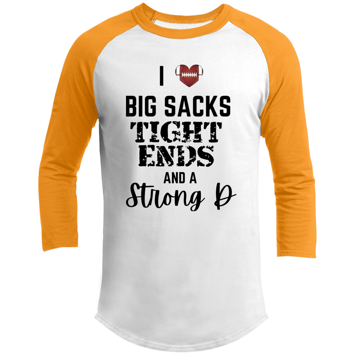 BIG SACKS 3/4 Raglan Sleeve Shirt