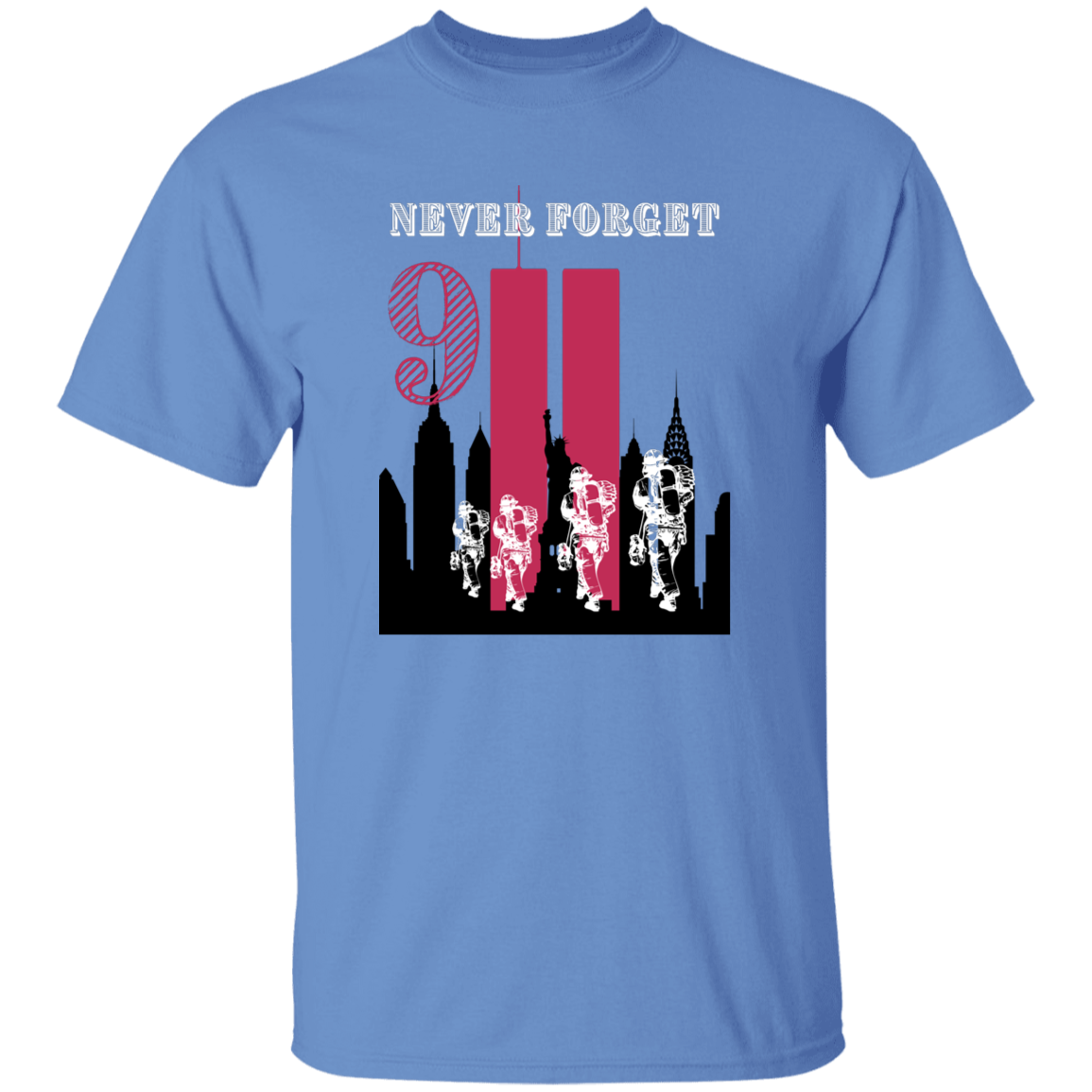 NEVER FORGET YOUTH 5.3 oz 100% Cotton T-Shirt