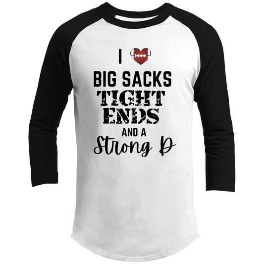BIG SACKS 3/4 Raglan Sleeve Shirt