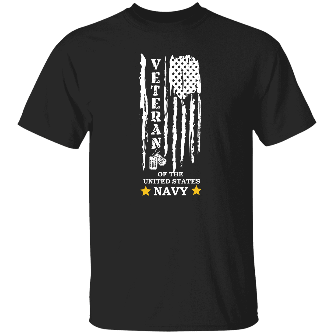 VETERAN of NAVY 5.3 oz. T-Shirt