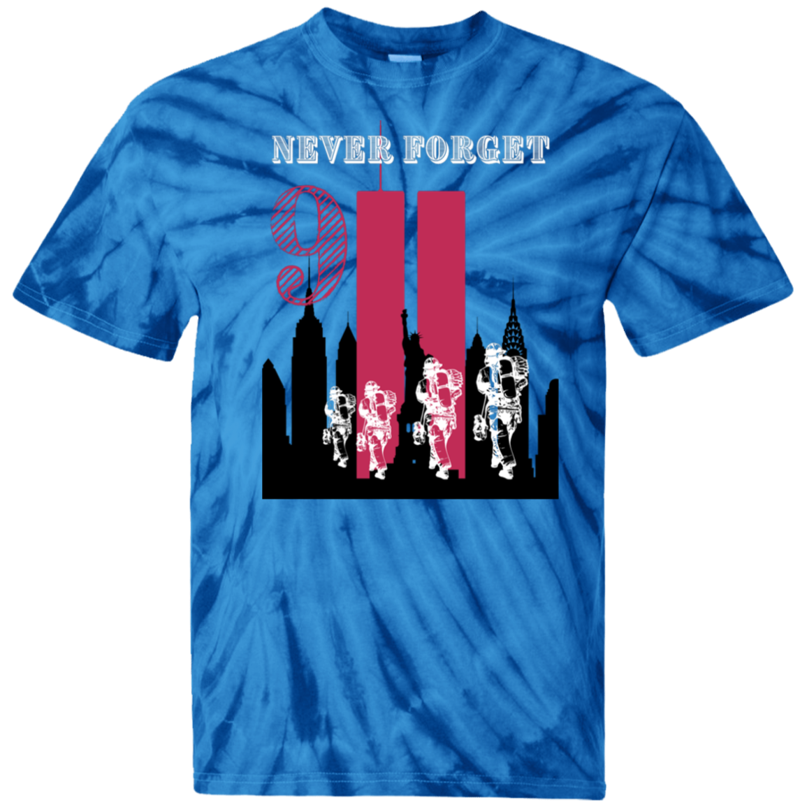 NEVER FORGET YOUTH Tie Dye T-Shirt