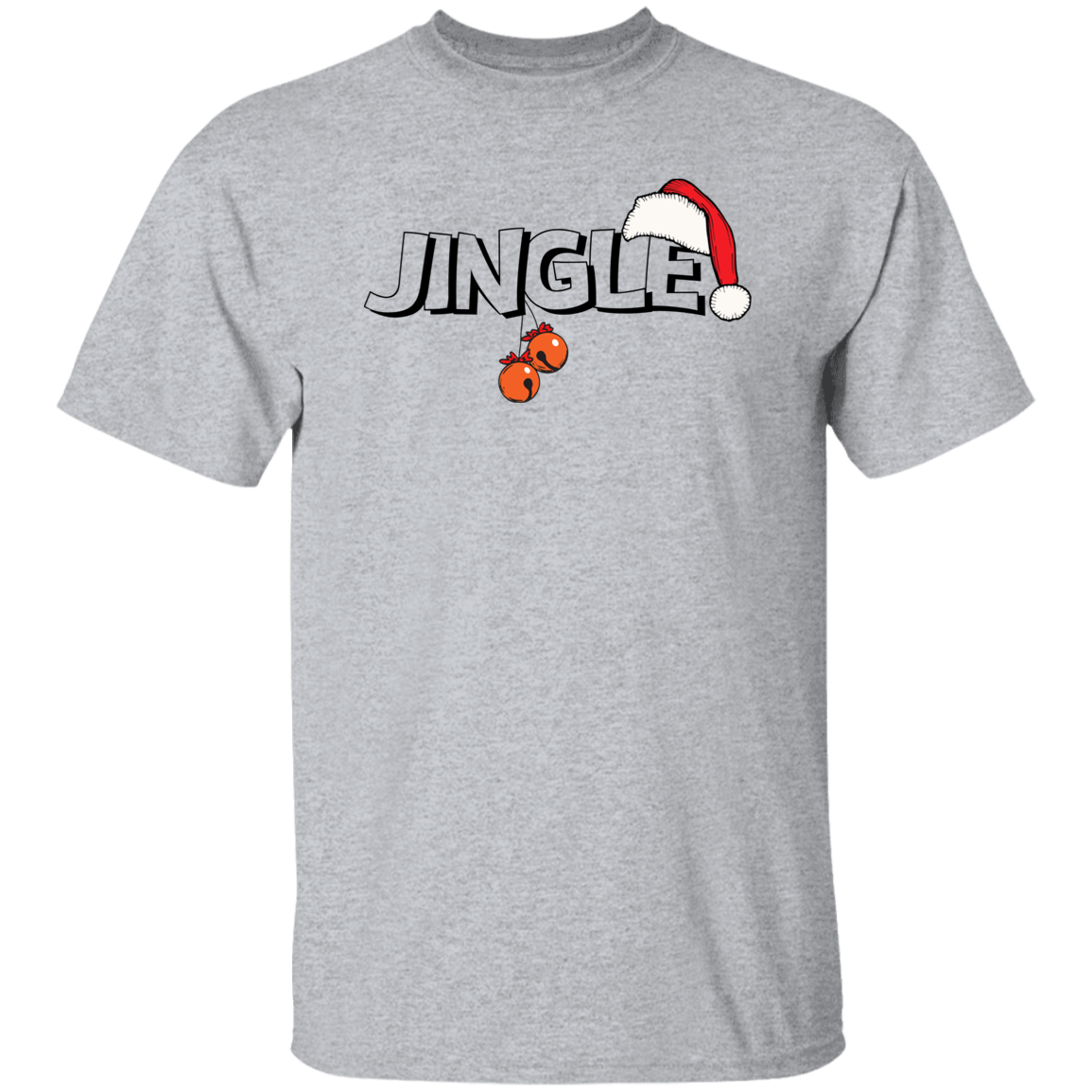 JINGLE 5.3 oz. Christmas T-Shirt