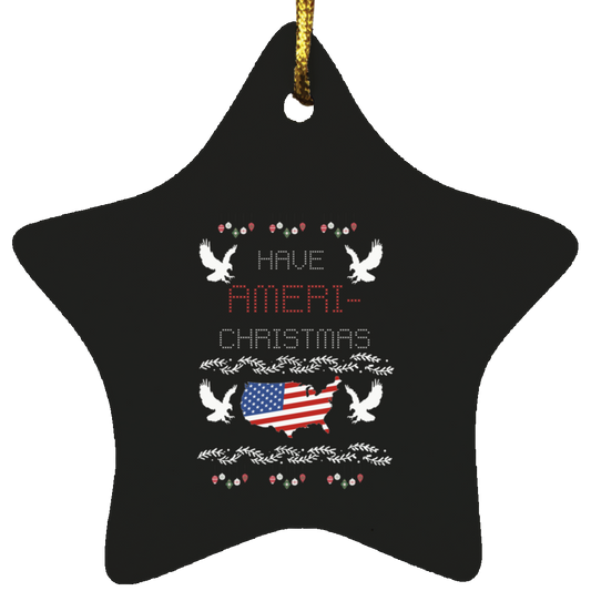 AMERiChristmas Star Ornament