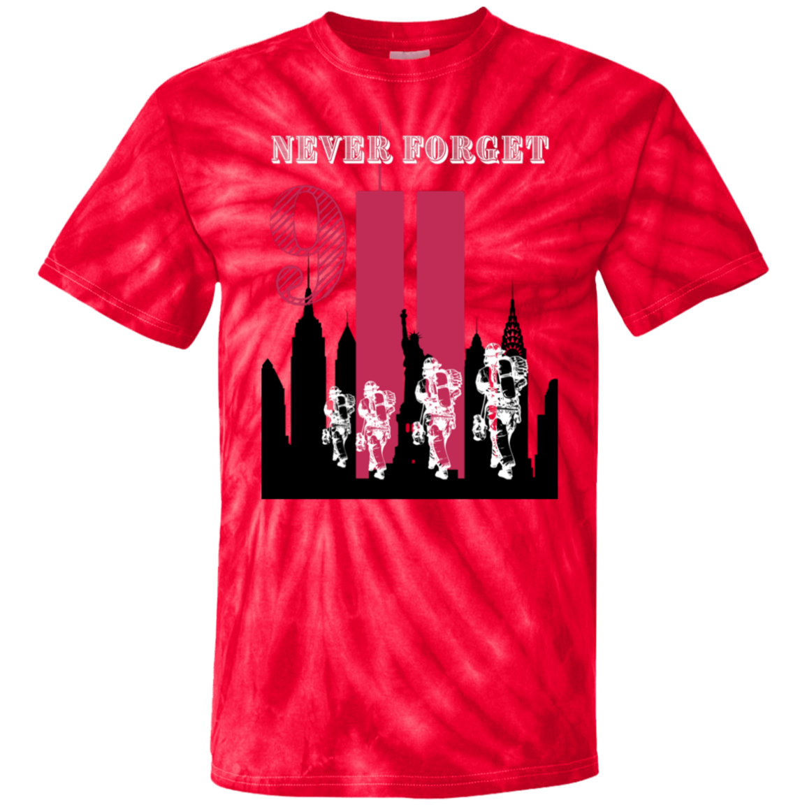 NEVER FORGET YOUTH Tie Dye T-Shirt