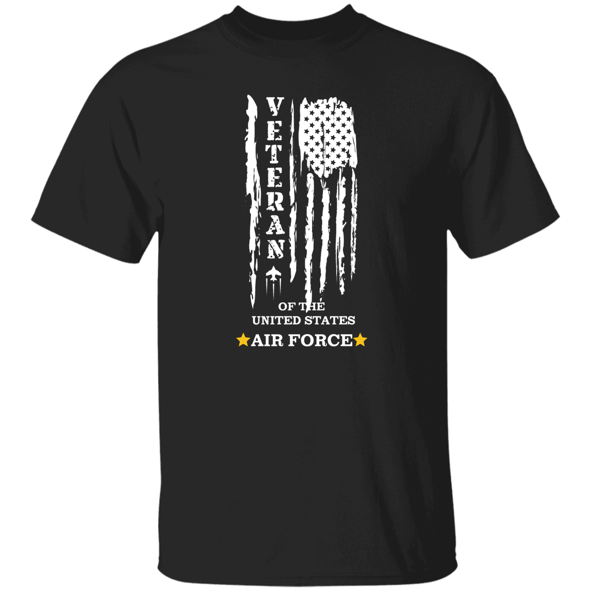 VETERAN of AIR FORCE  5.3 oz. T-Shirt