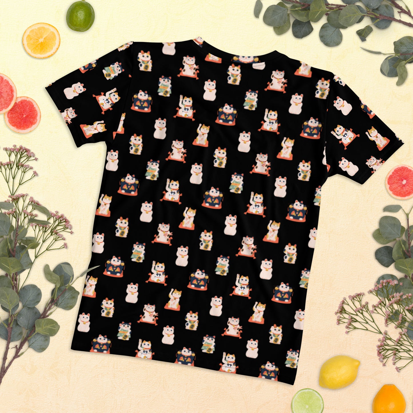 Women's Lucky Cat T-shirt/Pajama top