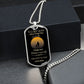 To My Son Love Mom dog tag |  Dog Tag Necklace