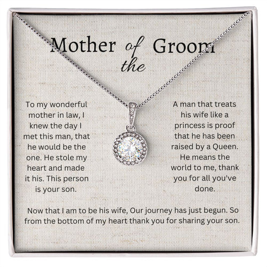 MOTHER of the GROOM | Eternal Hope Necklace