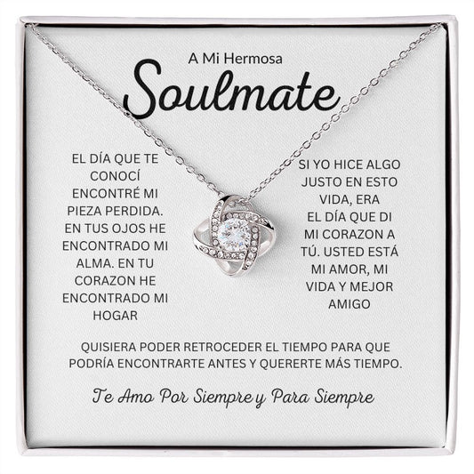 A Mi Hermosa Soulmate | Love Knot Necklace