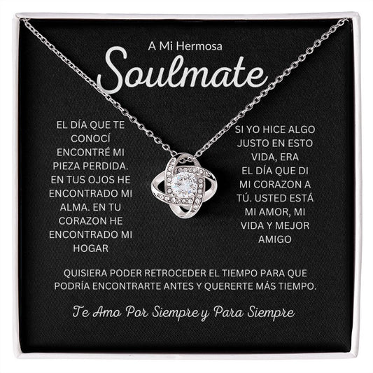 A Mi Hermosa Soulmate | Love Knot Necklace