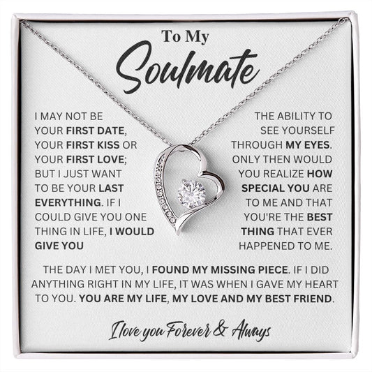 To My SOULMATE The Day I Met You | FOREVER LOVE NECKLACE