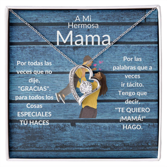 A Mi MAMA Hermosa | Forever Love Necklace