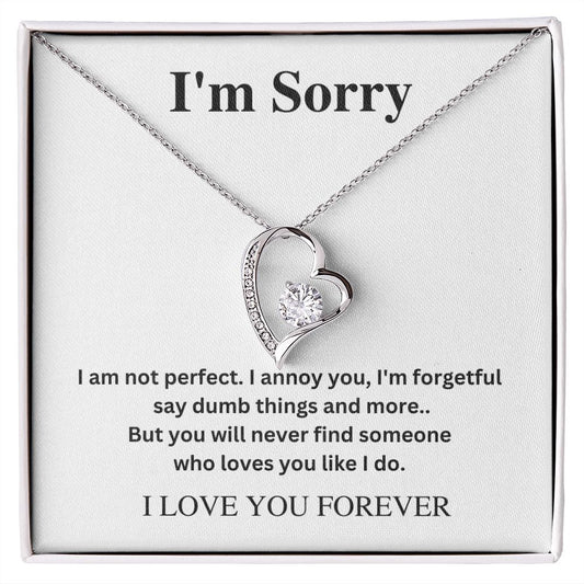 I'M SORRY | Forever Love Necklace
