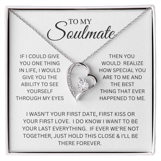 To My SOULMATE | FOREVER LOVE Necklace